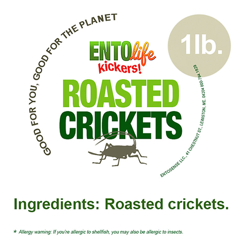 Bulk Crickets by the Pound Whole Roasted Cricket Snack Kickers Crickets
